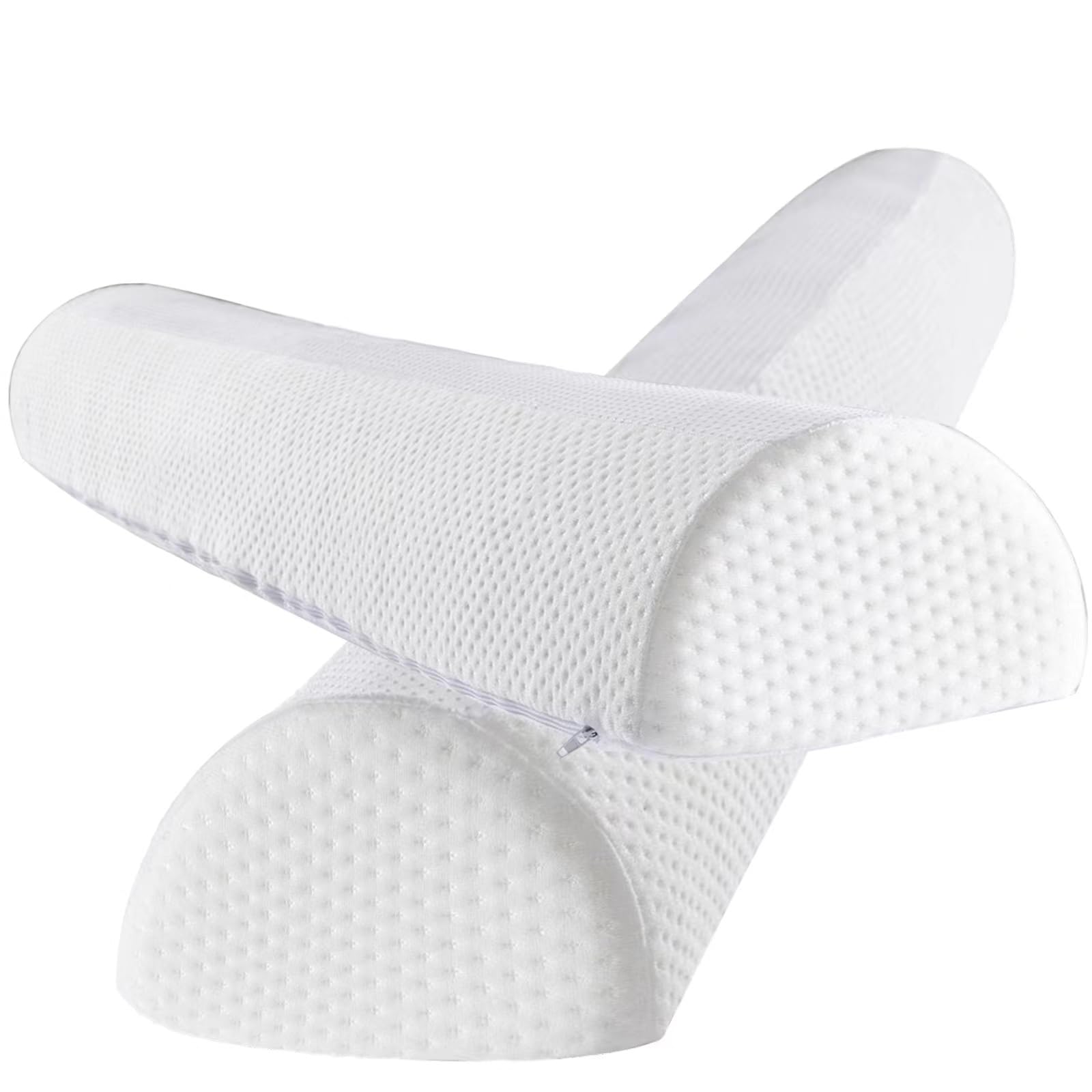 YIHATA 2 Pack Toddler Bed Bumpers - Foam Safety Bed Rail Guard for Kids with Non-Slip, Water Resistant & Washable Cover - Fits Twin, Queen, King & Full Size Beds - Perfect for Toddler Safety and Preventing Falls During Sleep