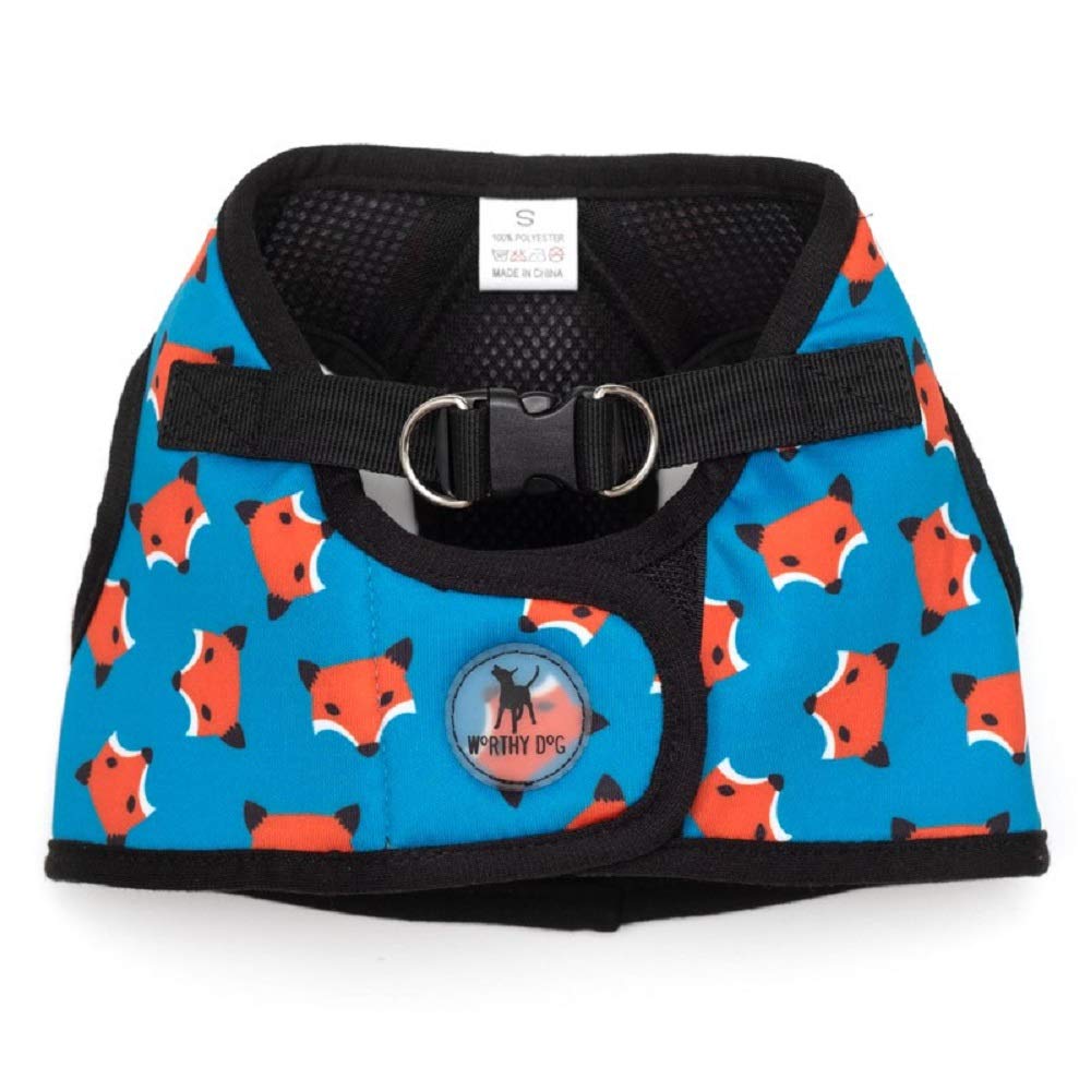 Premium Adjustable Dog Harness Vest - Comfy Padded Mesh with Velcro Straps for XXL Dogs | Outdoor Walking & Hiking Gear | Teal Color for Stylish Pet Fashion