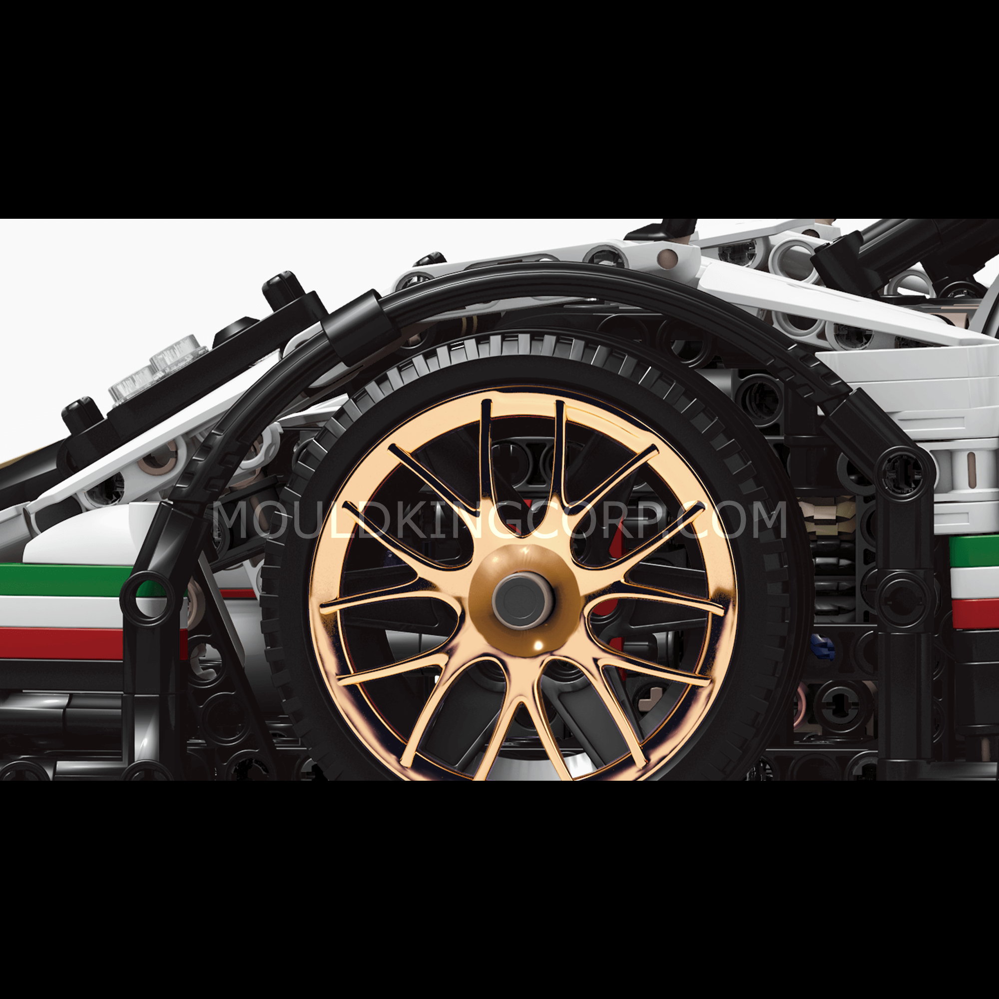 Mould King 13060 Zonda R Remote Control Car Building Kit - 2,299 PCS High-Quality Bricks for Adults & Teens | Perfect for Collectors, DIY Enthusiasts & RC Car Lovers