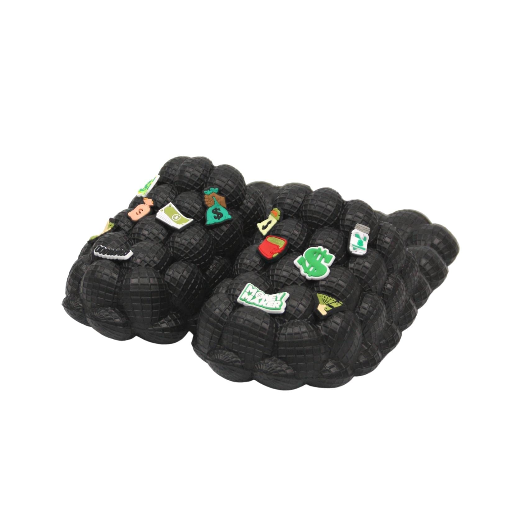 LEPHYON Bubble Slides - Funny Golf Ball Design Lightweight Foam Shower Shoes for Men & Women | Comfortable Non-Slip Slippers with Stylish Sole | Perfect for Beach, Pool, Gym and Home Use