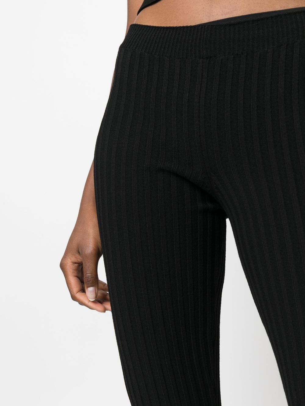 Andrea Adamo Men's Black Dress Pants - Slim Fit Formal Trousers for Office, Business & Wedding Attire