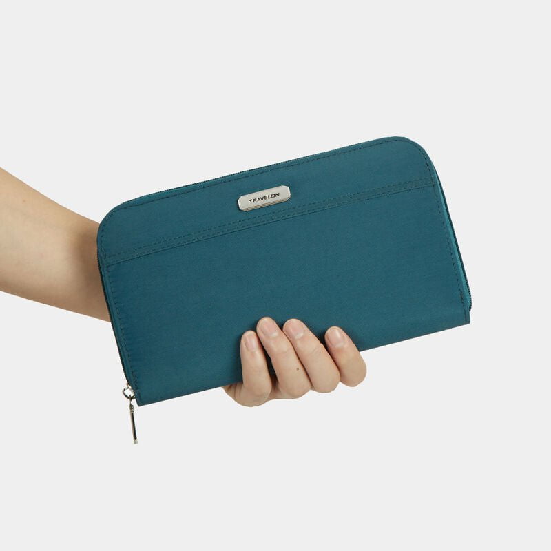 Travelon Jewelry Organizer Case - Portable Jewelry Box for Women with Compartments | Perfect for Travel, Home Storage & Gift Giving
