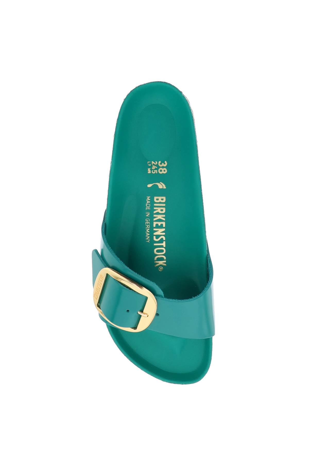 Birkenstock Madrid Big Buckle Mules - Comfortable Leather Sandals for Women & Men | Perfect for Casual Wear, Beach, and Summer Outfits