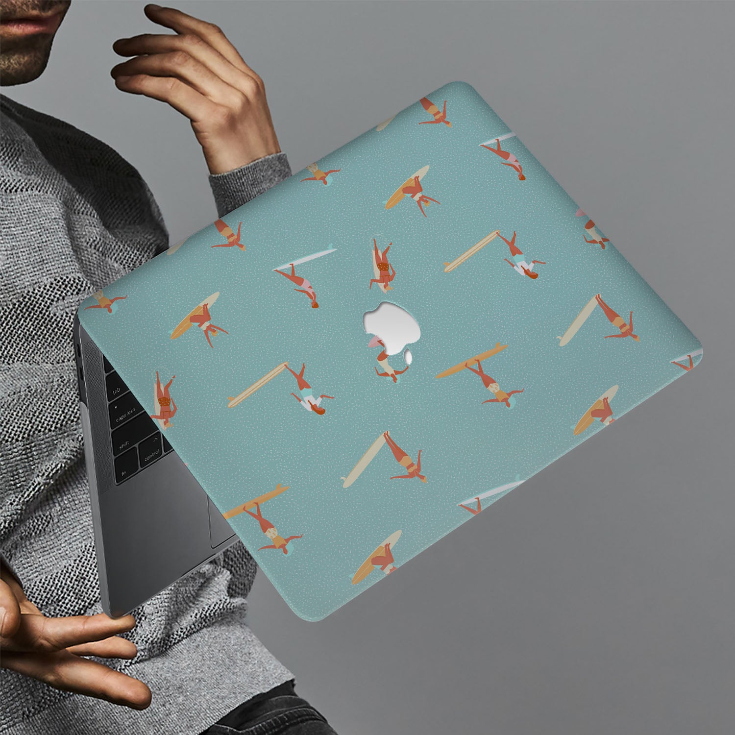 Premium MacBook Pro/Air Protective Case - Slim & Durable Cover for MacBook 13/14/15 Inch - Perfect for Travel, Work & Summer Outdoor Use