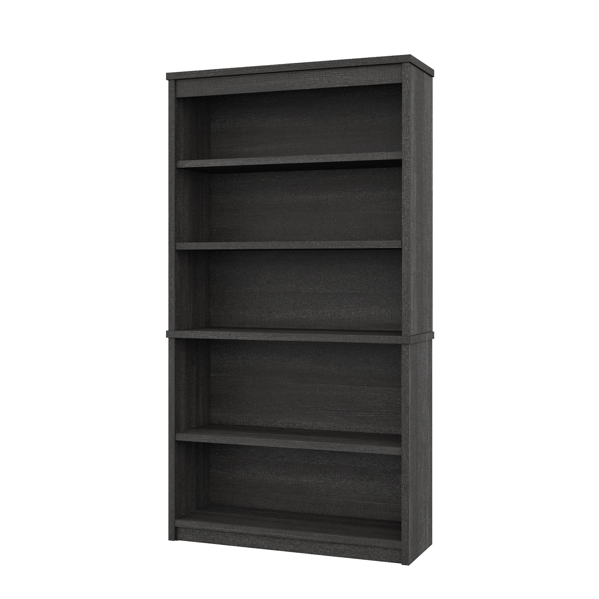 Uptown II Bookcase - 6 Stylish Colors for Home & Office Storage | Modern Bookshelf for Living Room, Bedroom & Study