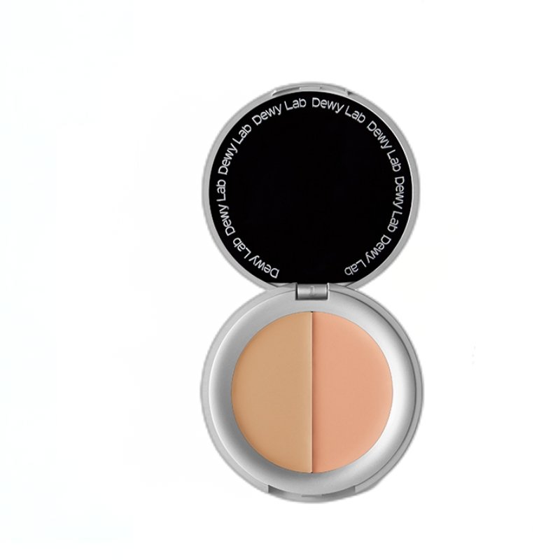 DEWY LAB Lunar Concealer Palette - Full Coverage, Hydrating & Long Lasting Concealer for Dark Circles & Blemishes - Perfect for Everyday Makeup & Professional Use