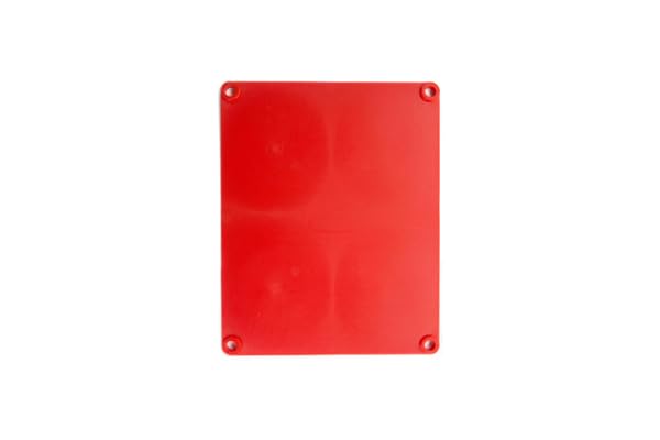 Karving King Thin Plastic Extra Cutting Board Mat - BPA Free, Non-Slip Chopping Board for Kitchen Counter - Fits Deluxe & Original Karving King Boards - Perfect for Meal Prep, Slicing Vegetables & Meat - Red