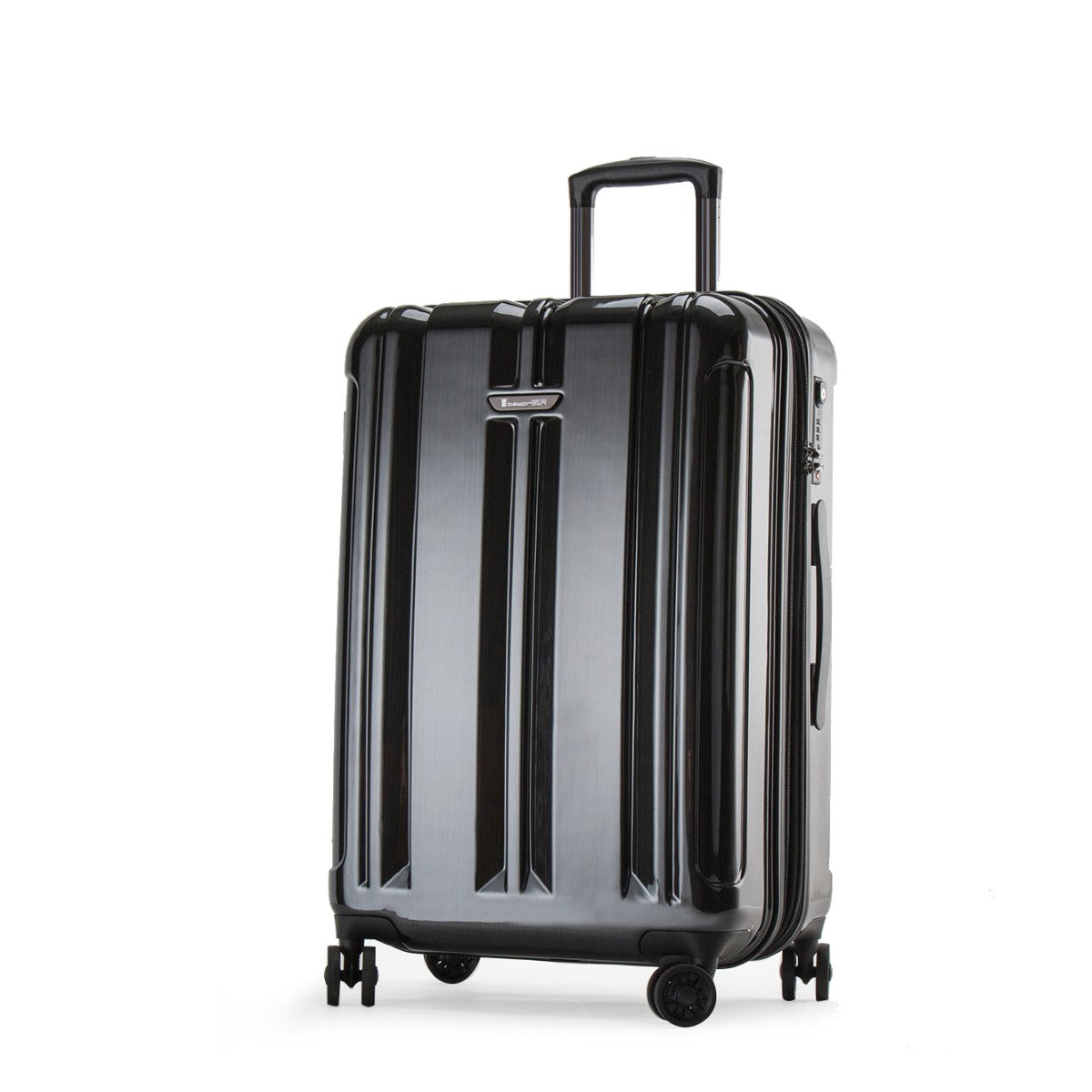 Daycrown 705 Brushed Silver 60MM HINOMOTO Silent Wheels PC Luggage Suitcase - Perfect for Business Travel & Airplane Carry-On