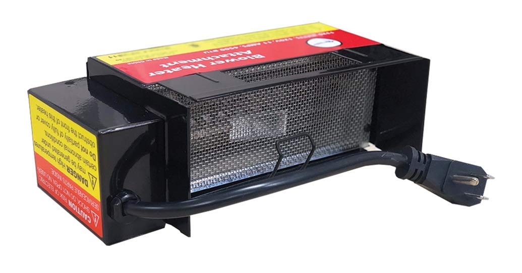 Airmaster Electric Heater Attachment - Portable Space Heater for Home, Office & Garage - Fast Heating with Adjustable Temperature - Perfect for Winter & Cold Weather Use