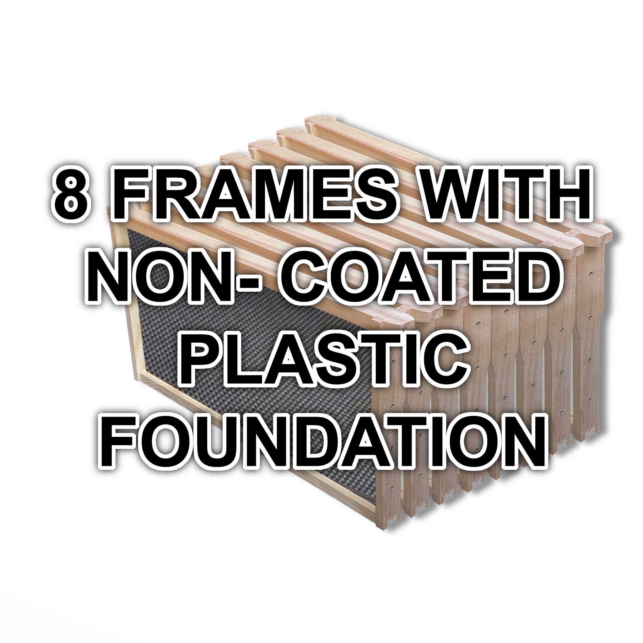 Premium Beekeeping Full Depth Frame Kits - 10 Pack Beehive Frames with Foundations for Honey Production - Ideal for Backyard Beekeepers & Commercial Apiaries (Perfect for Harvesting Honey, Wax & Pollen)