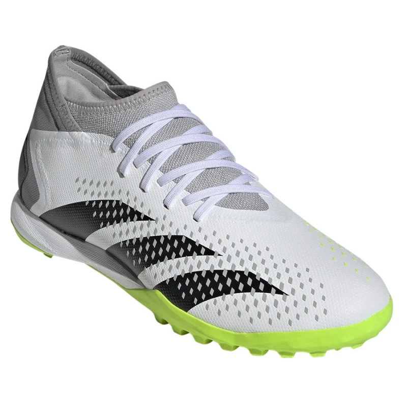 Adidas Predator Accuracy.3 Turf Soccer Shoes for Men - Firm Ground Cleats for Artificial Grass, Perfect for Training & Matches