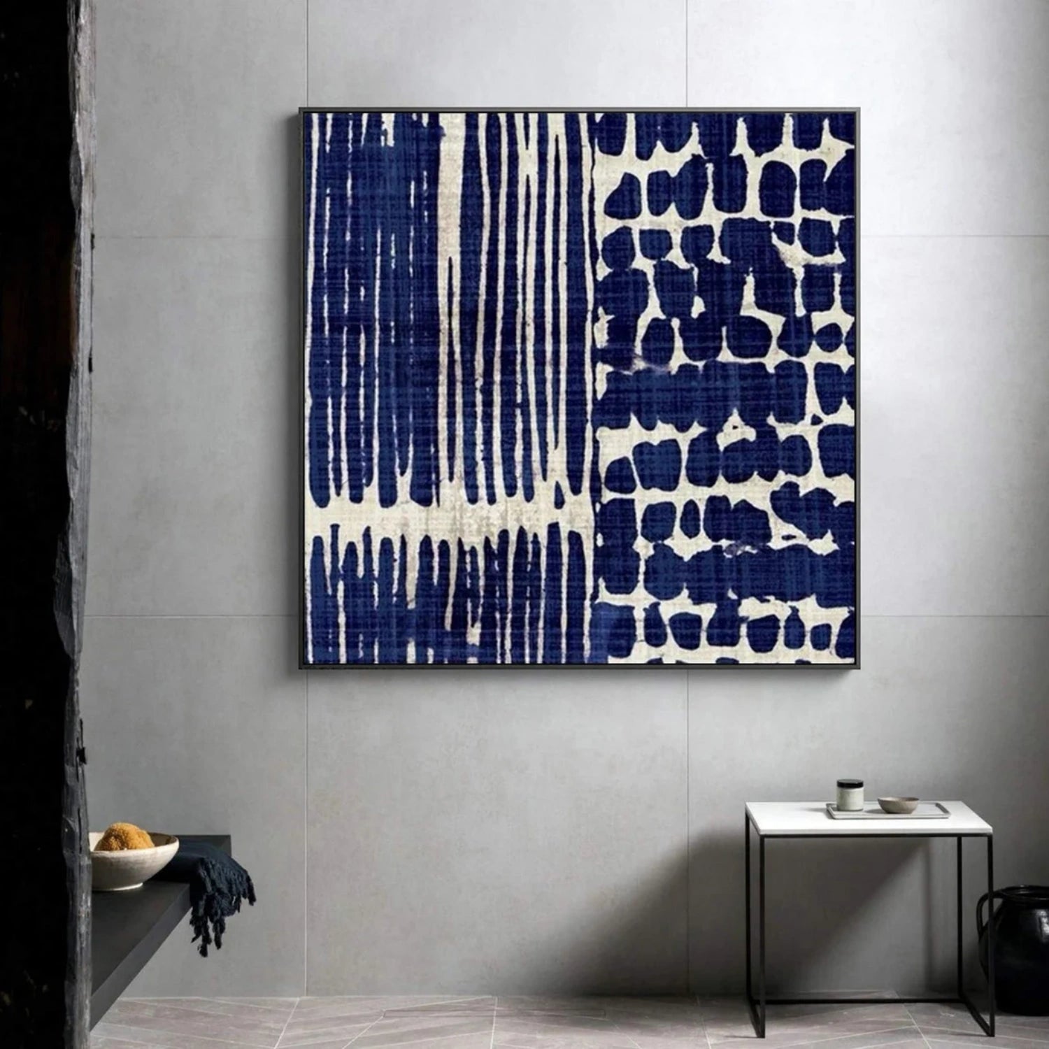 Abstract Painting #AB 332 - Modern Wall Art for Living Room, Bedroom & Office Decor - Handmade Canvas Artwork