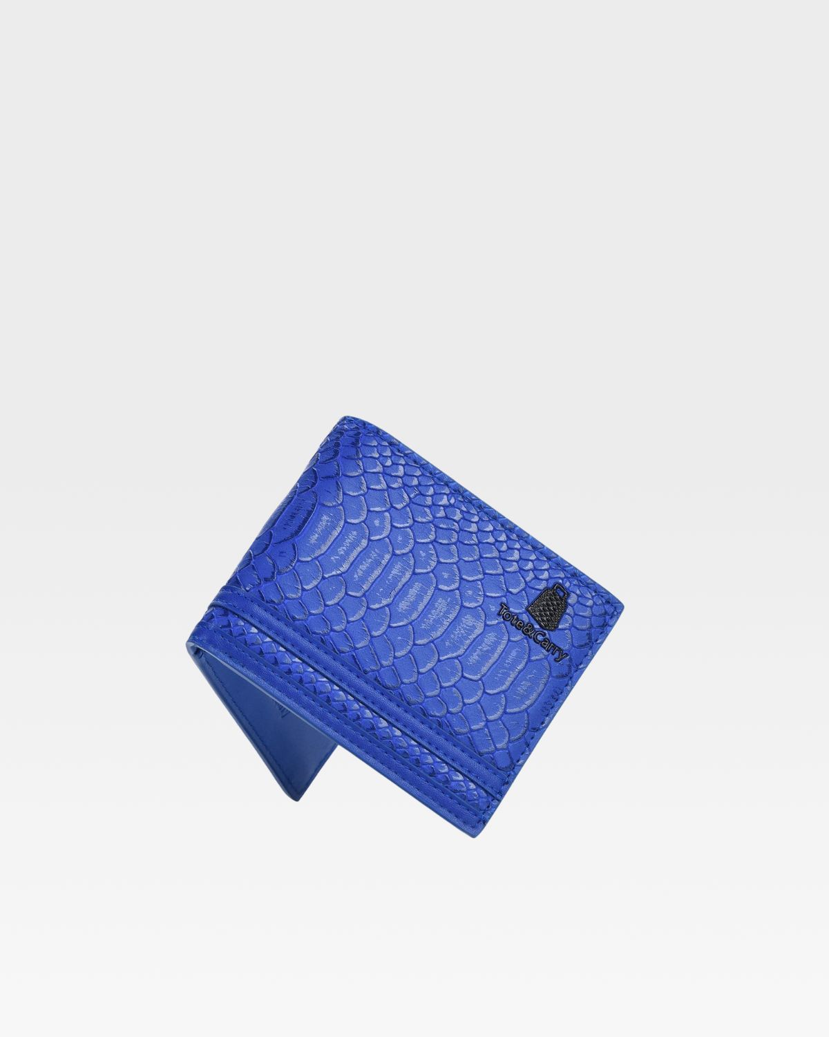 Apollo 1 Slim RFID Blocking Wallet in Royal Blue - Premium Leather Minimalist Wallet for Men with Card Slots & Cash Pocket | Perfect for Travel, Business & Everyday Use