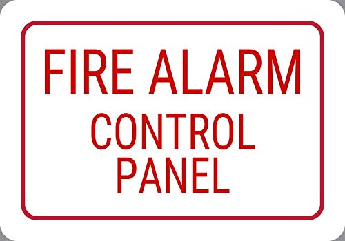Fire Alarm Control Panel Safety Sign - 9