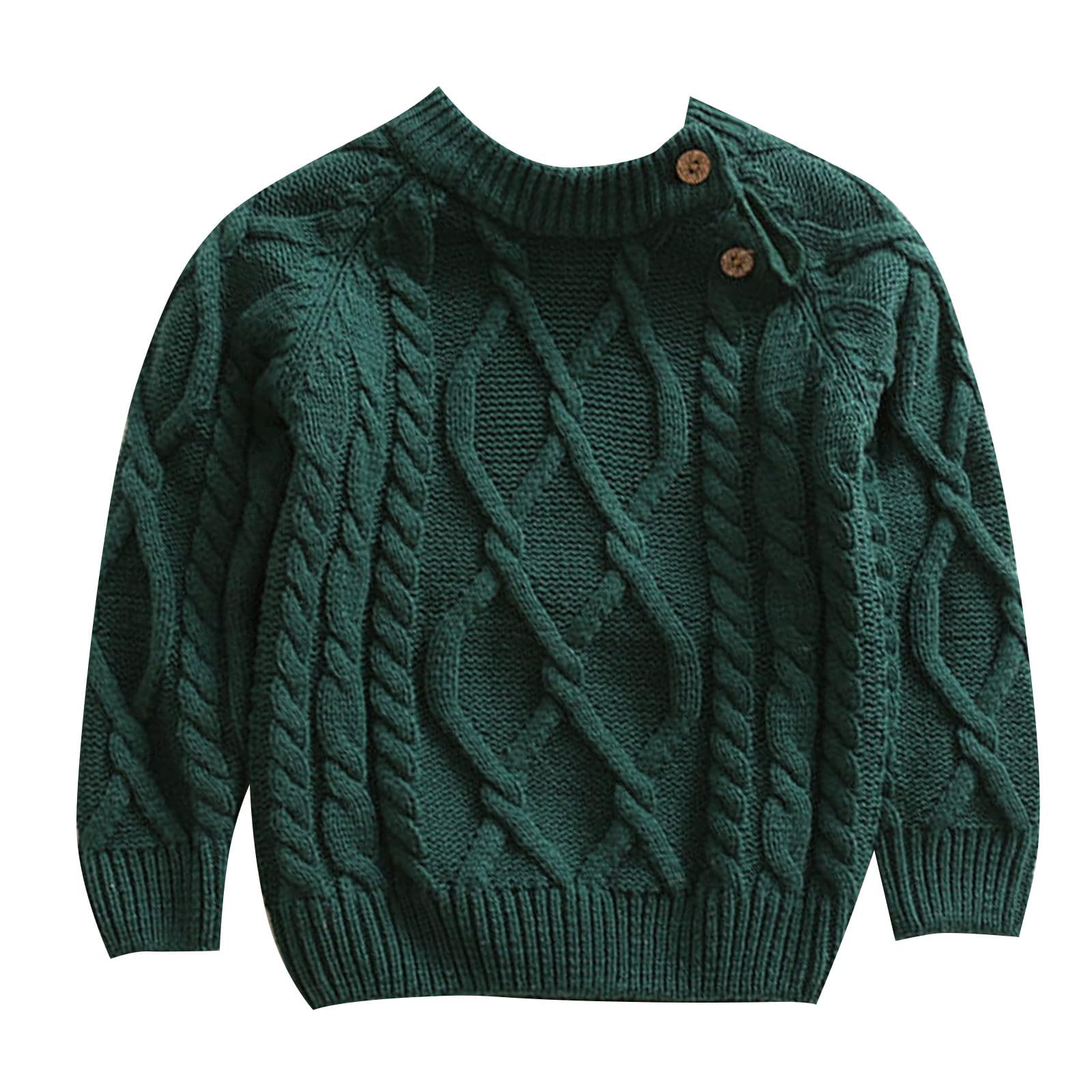 Halloween Pumpkin Baby Sweater - Warm Knitted Pullover Crewneck for Boys & Girls | Fall & Winter Cozy Outfit | Perfect for Pumpkin Patch, Trick-or-Treating & Holiday Photos