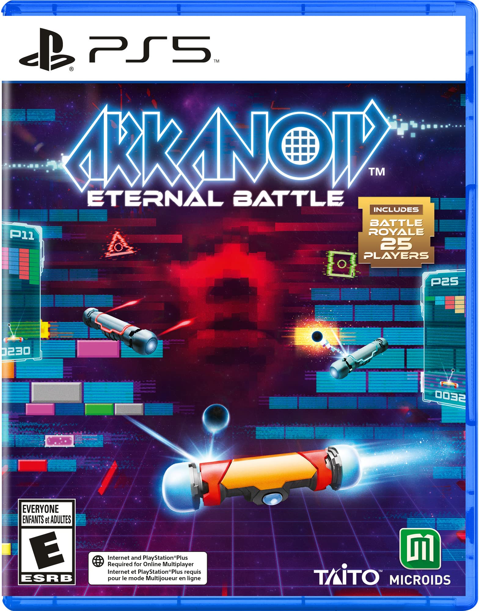 Arkanoid: Eternal Battle - PS5 Video Game | Classic Arcade Action & Multiplayer Battles for PlayStation 5 | Perfect for Retro Gaming Fans & Competitive Players
