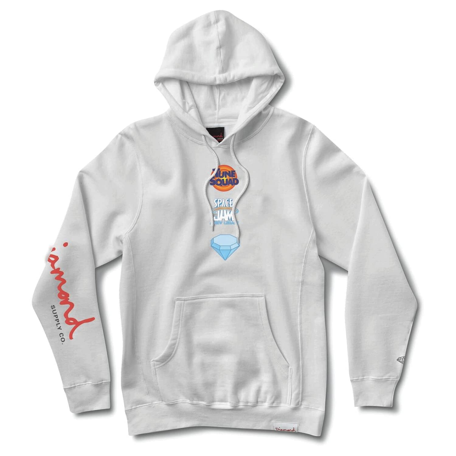 Diamond Supply Co. Hoodie - White XL | Streetwear Fashion Hooded Sweatshirt for Men | Perfect for Urban Street Style & Casual Outfits