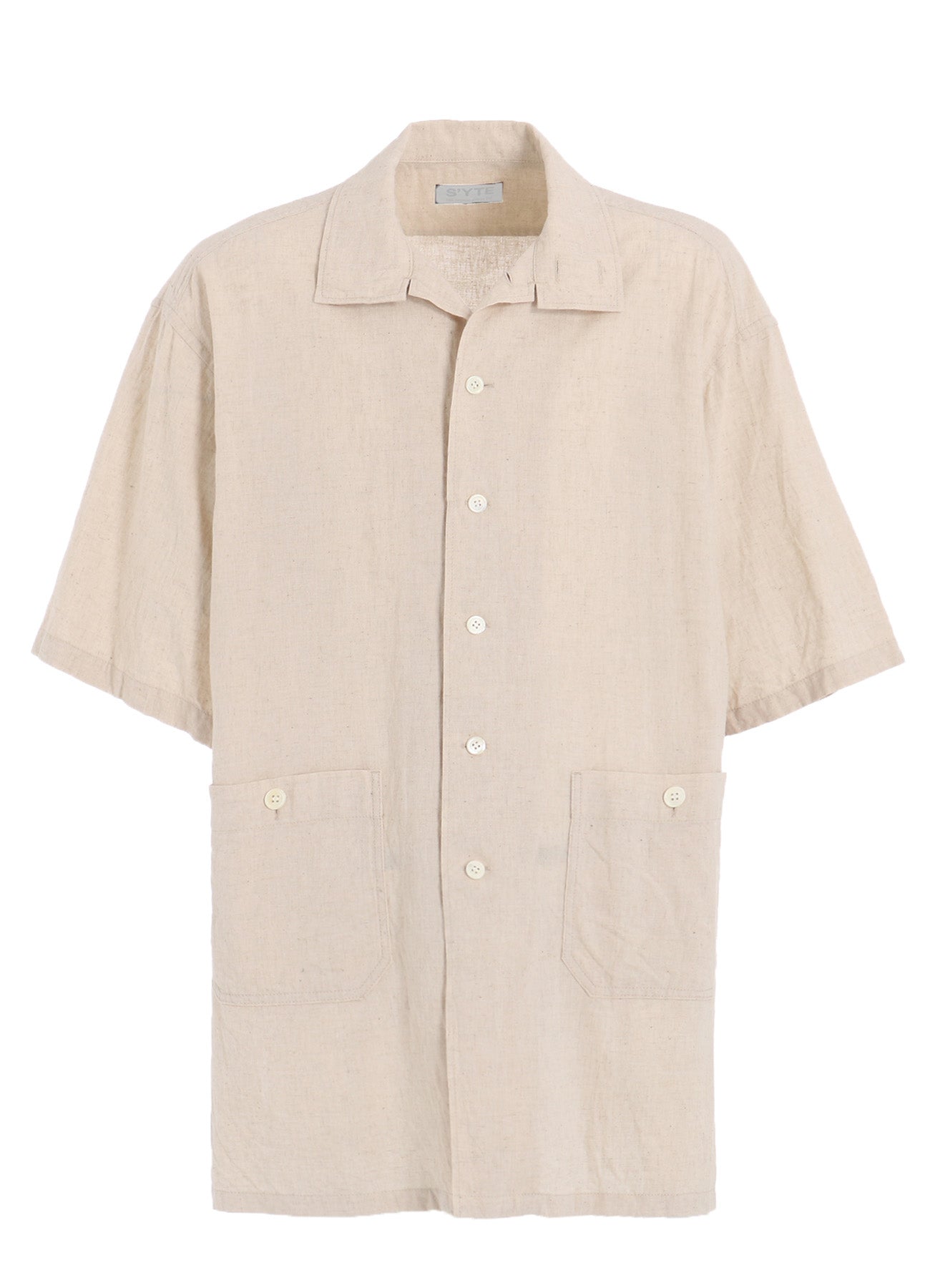 Premium Cotton Linen Poplin Oversized Stand Collar Shirt for Men & Women - Comfortable Casual Wear for Office, Travel, and Everyday Outfits