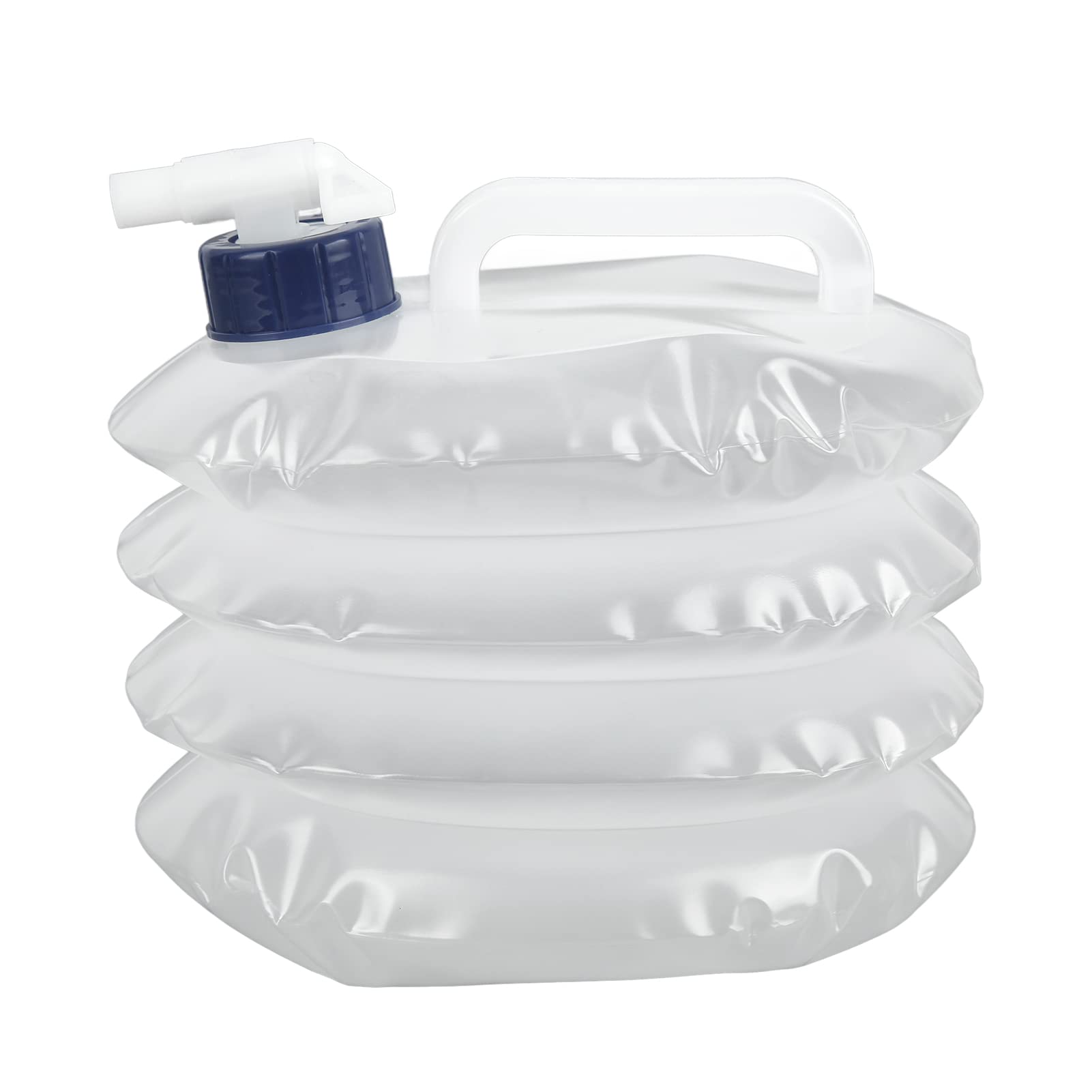 Collapsible Water Container with Spigot - 3L Portable Water Storage for Camping, Hiking