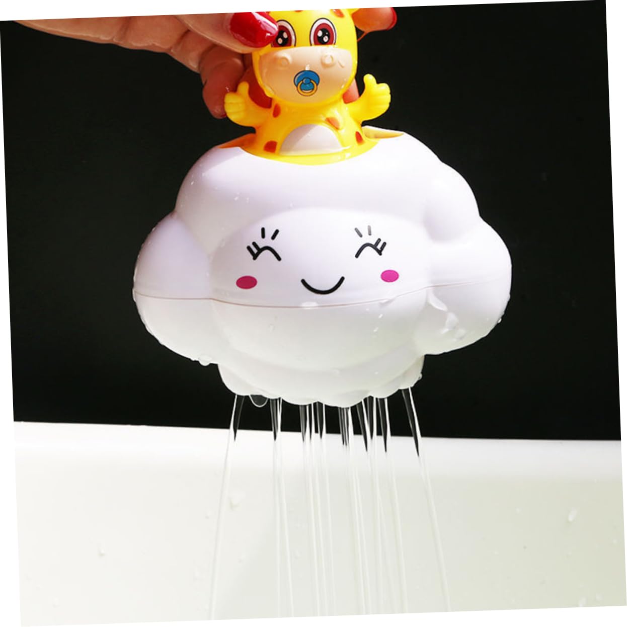 6 Pcs Kids Water Toys - Fun Bath Sprinklers & Swimming Sprayers for Toddlers, Colorful Waterfall Bathing Toys for Pool & Beach Playtime