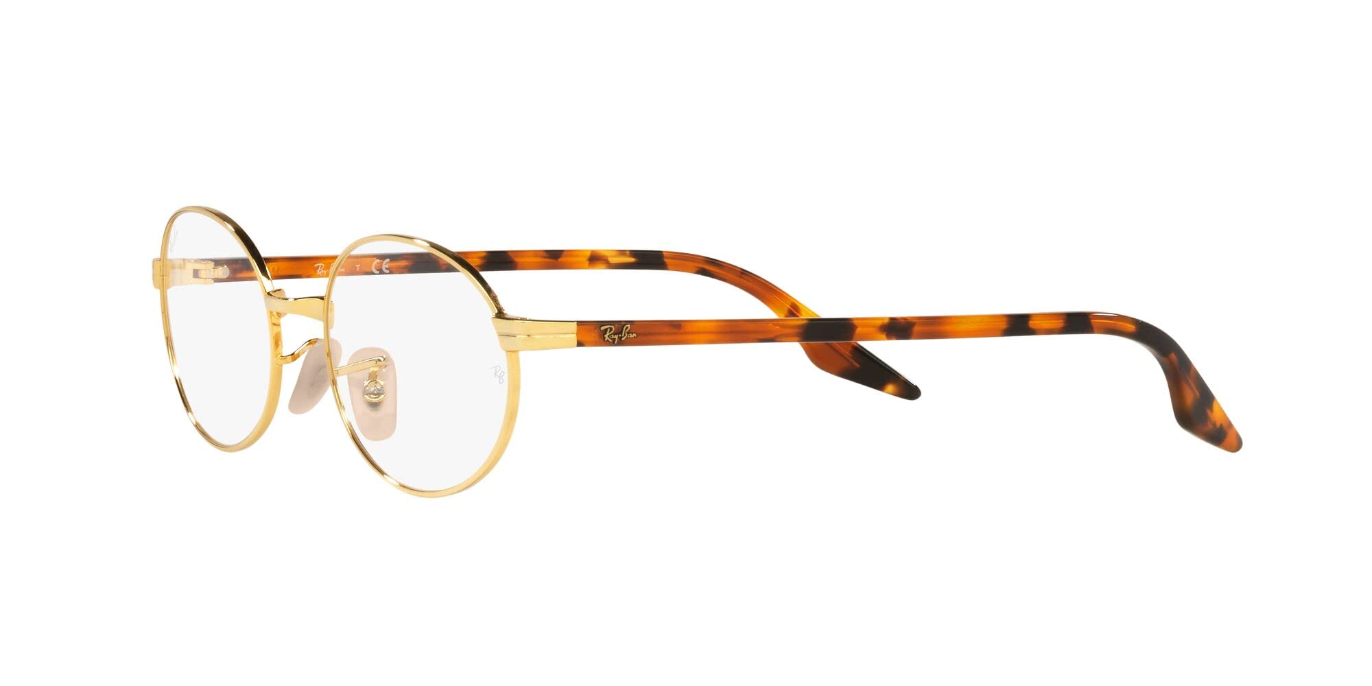 Ray-Ban Rx6481v Oval Prescription Eyeglasses Frames for Men & Women - Lightweight & Durable Eyewear for Daily Wear, Reading & Driving
