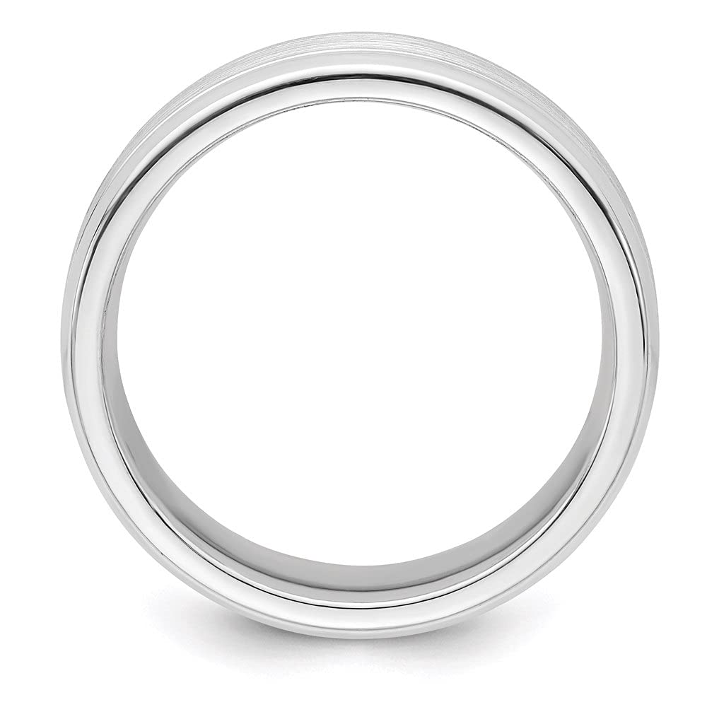 Diamond2Deal 925 Sterling Silver 6mm Wedding Band Ring for Women & Men - Classic Comfort Fit Wedding Ring, Anniversary Ring, Engagement Ring - Perfect for Everyday Wear, Proposals & Special Occasions