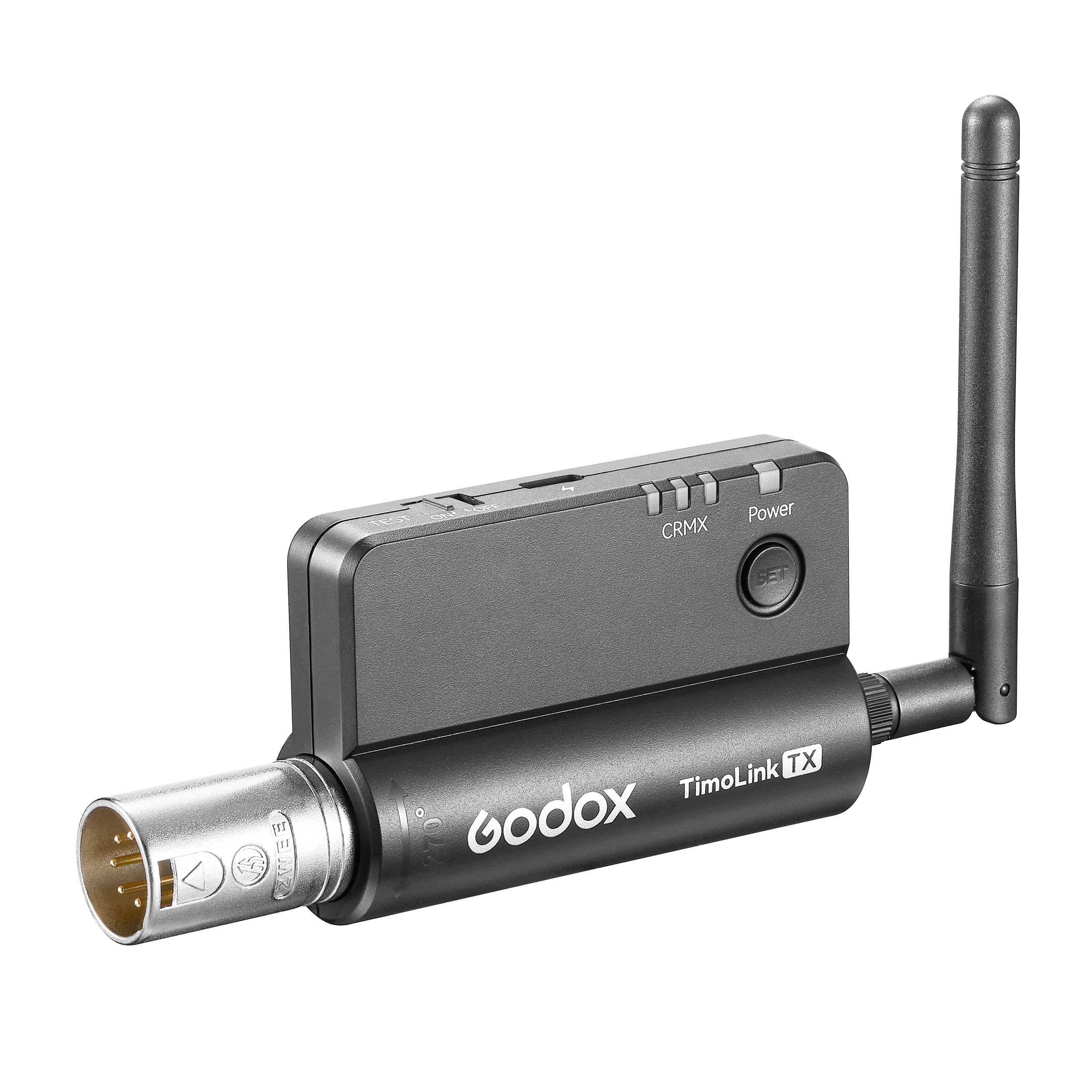 TimoLink TX Wireless DMX Transmitter - Professional Lighting Control for Stage, DJ & Theater - Long-Range DMX512 Signal Transmission for Events & Performances
