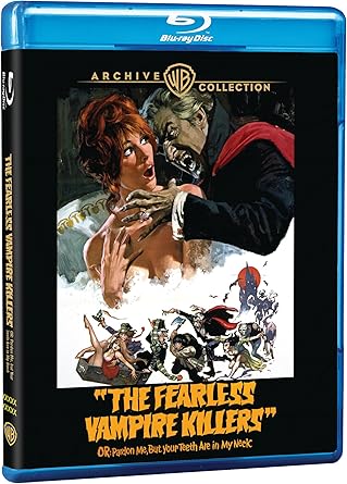 Fearless Vampire Killers Blu-ray | Classic Horror Comedy Movie | Perfect for Halloween Movie Nights & Vampire Film Collections