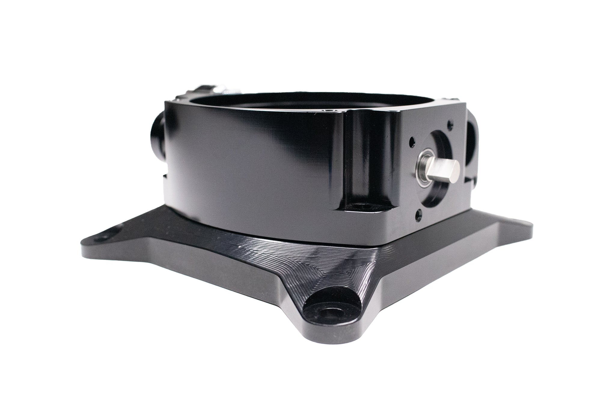 4150 to 102mm Billet EFI Throttle Body Adapter Flange 10-13019 - High Performance Upgrade for Carburetor to EFI Conversion - Perfect for Racing, Hot Rods & Custom Engine Builds