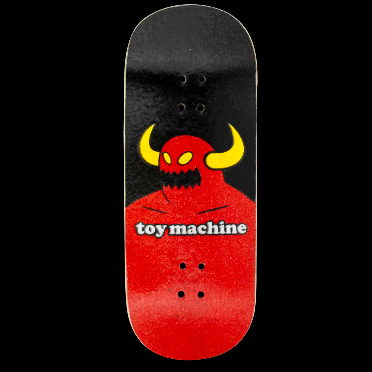 Toy Machine Fingerboard Deck - Mini Skateboard for Finger Tricks & Training | Perfect for Skateboard Practice, Office Stress Relief & Collectibles