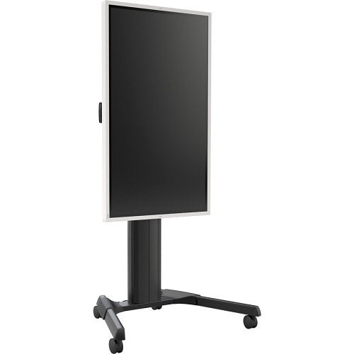 Chief LPAUB Series Large Fusion Manual Height Adjustable Mobile AV Cart (Black) - Perfect for 42