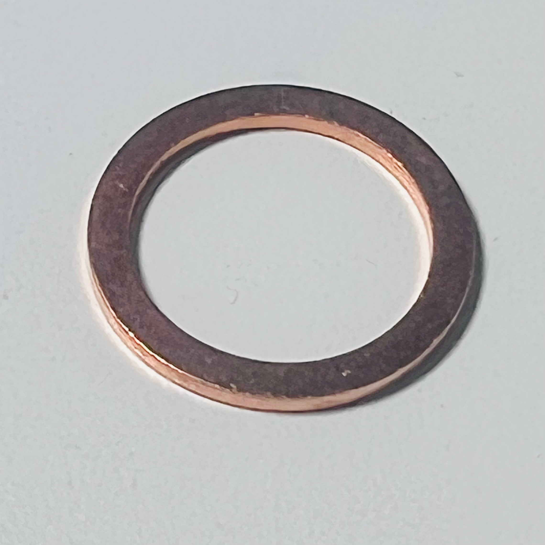 1/4 Inch Copper Washer - High-Quality Sanremo Sealing Gasket for Plumbing, Automotive, and DIY Projects - Perfect for Leak-Proof Pipe Fittings and Engine Repairs
