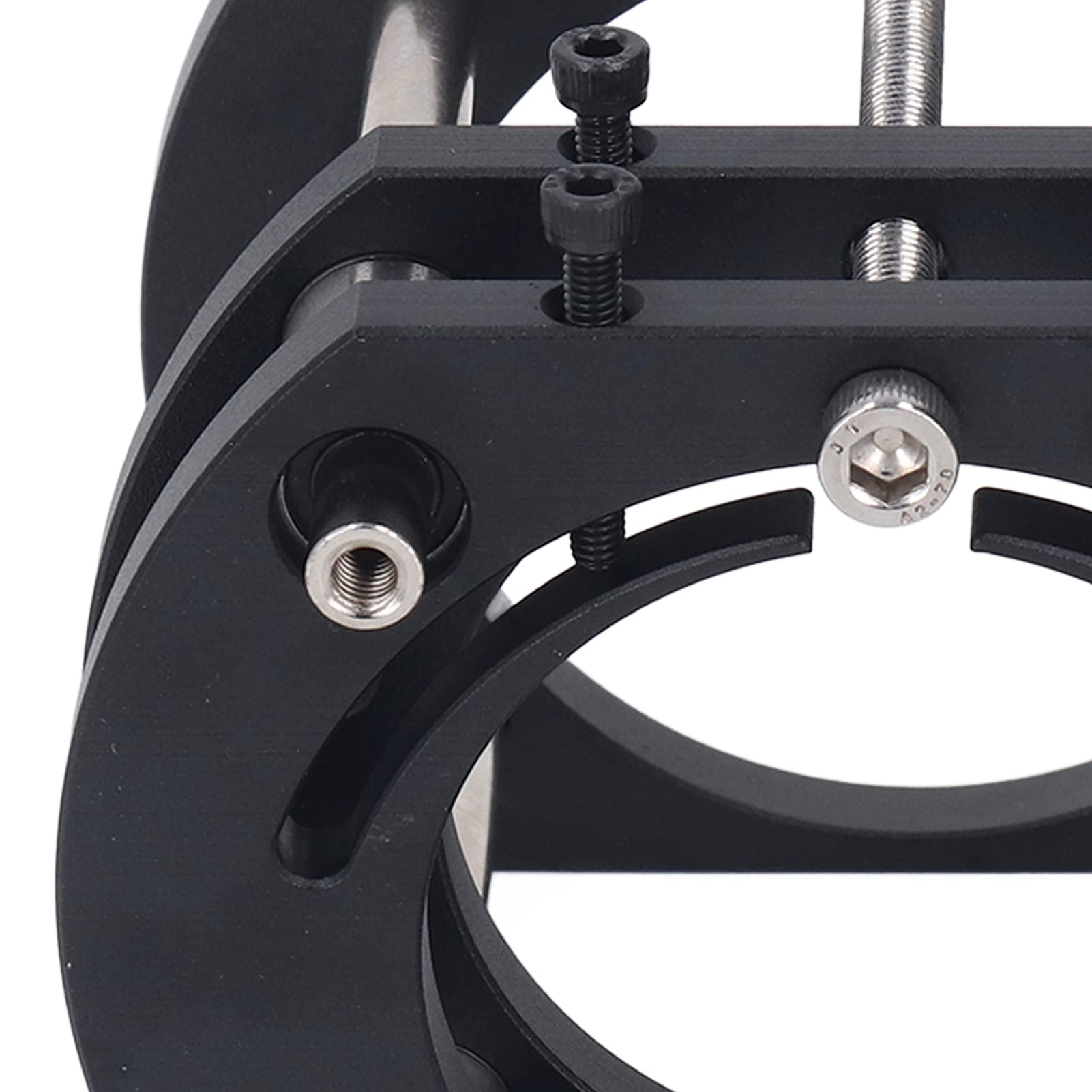 4 Jaw Router Plate for Woodworking - 64-66mm Diameter Router Table Insert Base with 51mm Opening, Precision Engraving & Trimming Tool for DIY Projects | Perfect for Cabinet Making, Edge Trimming & Wood Carving