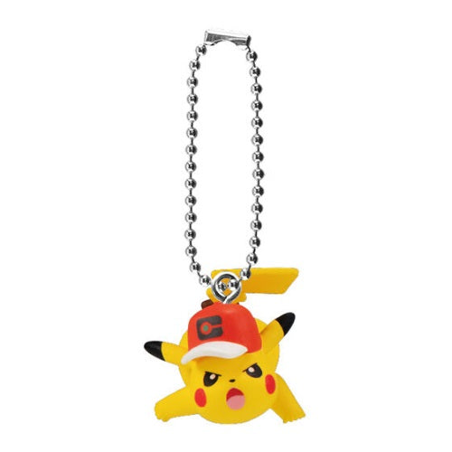 Pokemon Swing Mascot Vol. 05 Bandai 1.5 Inch Keychain - Cute Pikachu & Friends Collectible Key Ring for Backpacks, Bags & Gifts