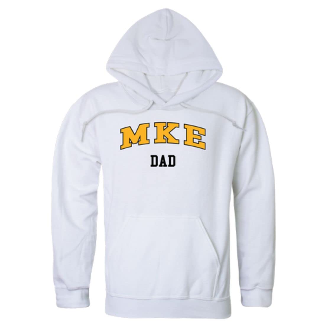 University of Wisconsin Milwaukee Panthers Dad Fleece Hoodie Sweatshirt - Black | Comfortable & Warm Pullover for College Fans, Game Day, and Casual Wear