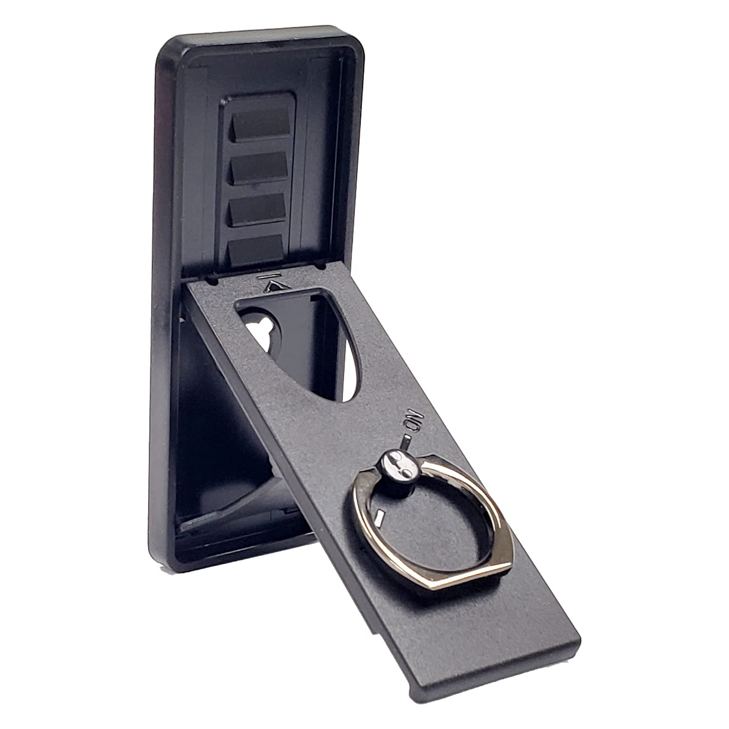 360° Adjustable Metal Phone Ring Holder with Kickstand - Universal Finger Grip for iPhone 14/13/12, Samsung Galaxy S23/S22, Google Pixel 7/6 - Perfect for Selfies, Videos & Secure One-Hand Use