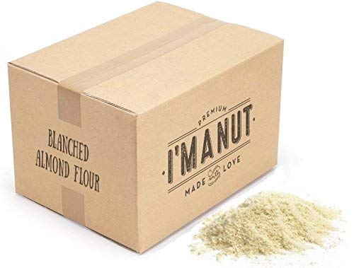 **Organic Blanched Almond Flour 25 lbs - Paleo & Keto Friendly, Grain-Free, Gluten-Free, Kosher Certified - Perfect for Baking, Cooking, and Healthy Recipes**
