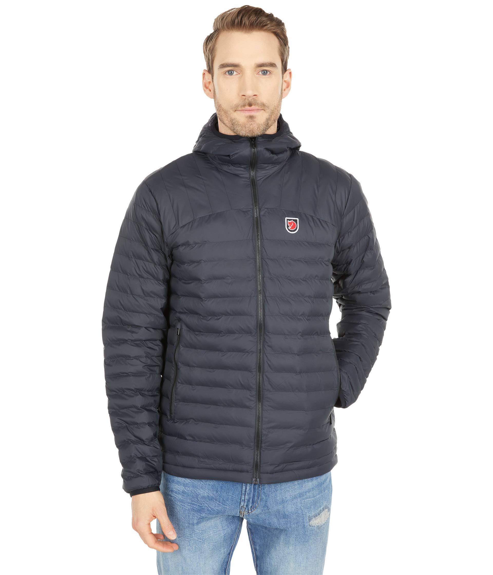 Fjällräven Expedition Lätt Hoodie - Lightweight Outdoor Jacket for Hiking & Travel - Water-Resistant Windbreaker for Men & Women - Perfect for Camping, Backpacking & Adventure Activities