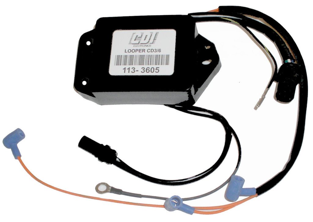 Evinrude Johnson 113-3605 Power Pack CDI Module with 6700 RPM Limit - Compatible with Outboard Motors for Marine & Boating Use