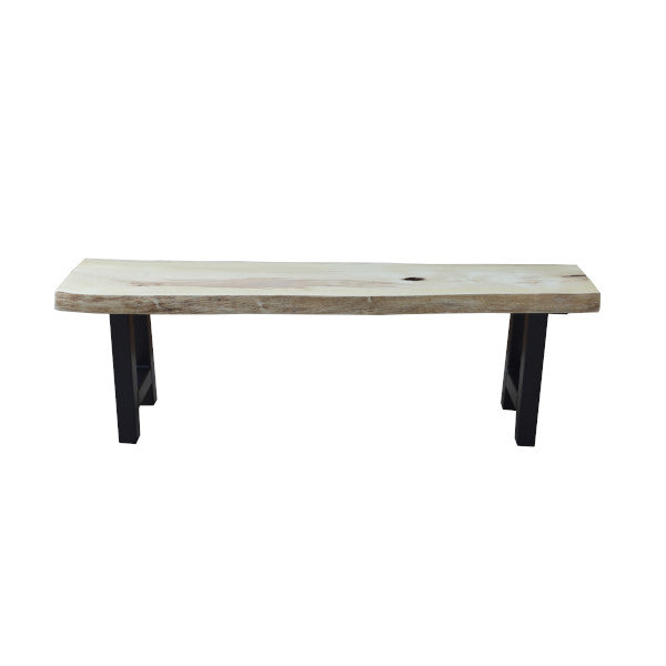 AL Furniture Ridgemont Bench - 2Ft, 3Ft, 4Ft, 5Ft, 6Ft & 8Ft Entryway, Hallway & Garden Seating Bench - Perfect for Home, Office & Outdoor Use