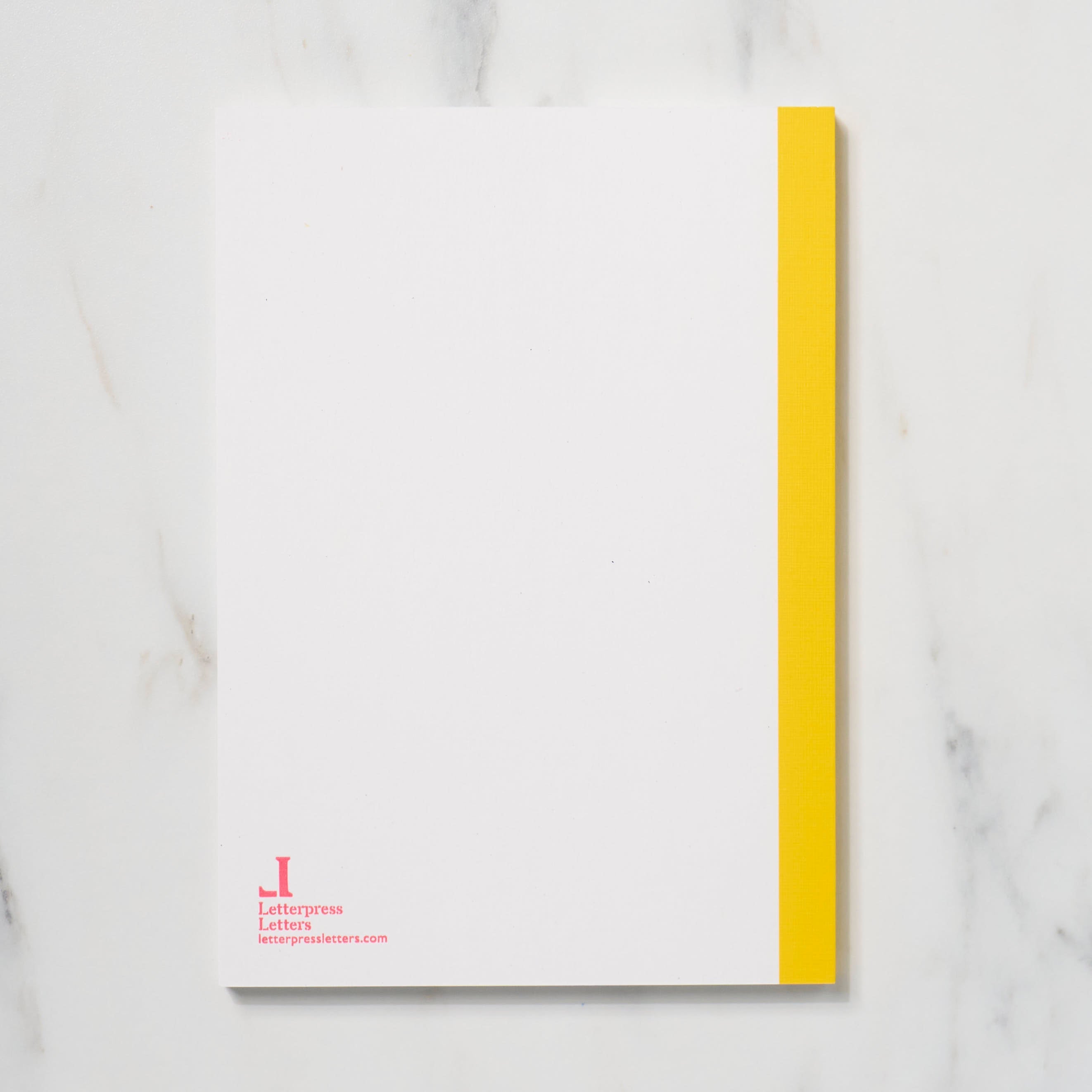 Premium A5 Spine Wrapped Notebook with Elegant Letterpress Lettering - Perfect for Journaling, Sketching & Gift Giving