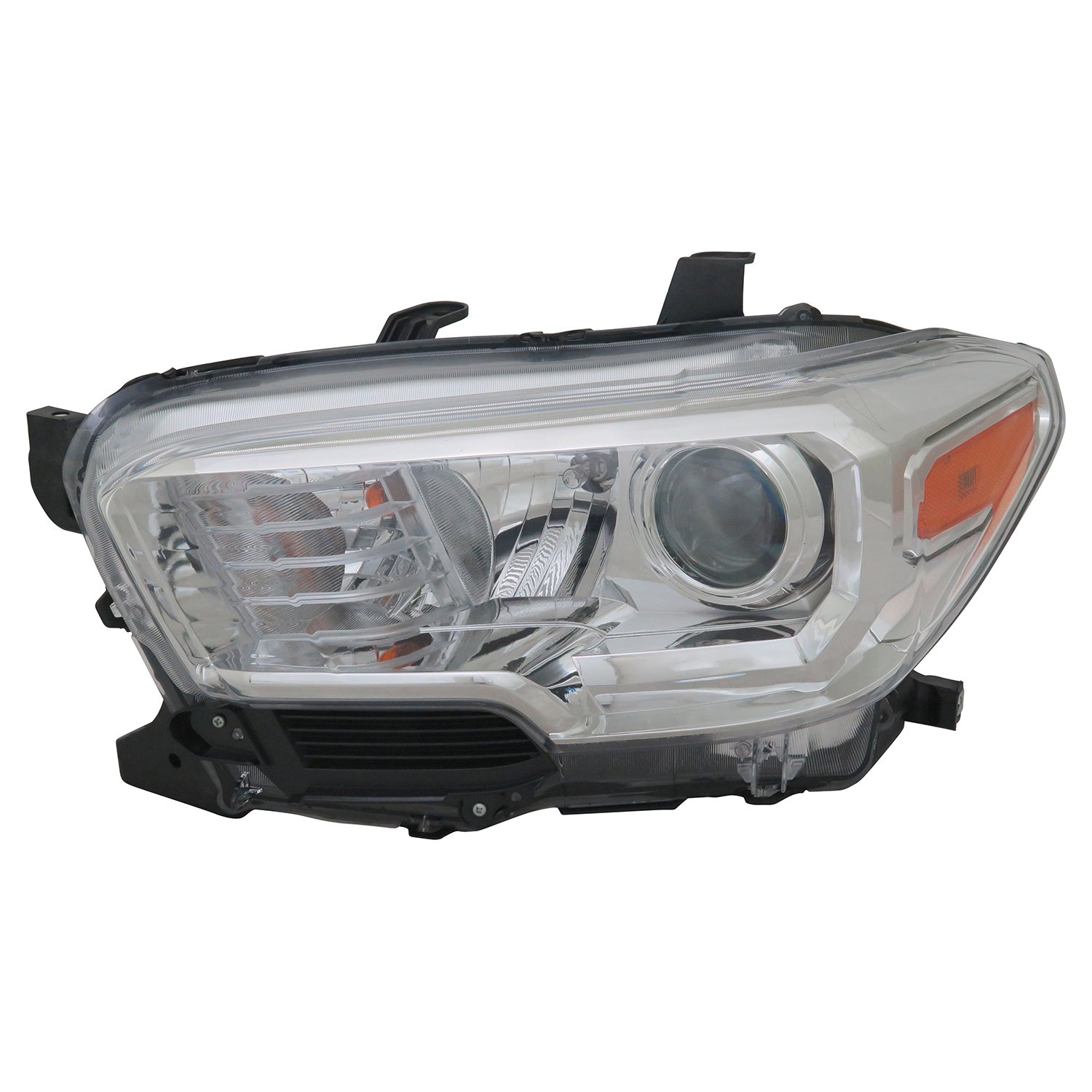 TYC Left Headlight Assembly Compatible with 2016-2018 Toyota Tacoma - Replacement Headlamp for Improved Night Visibility - Perfect for Off-Roading & Daily Driving