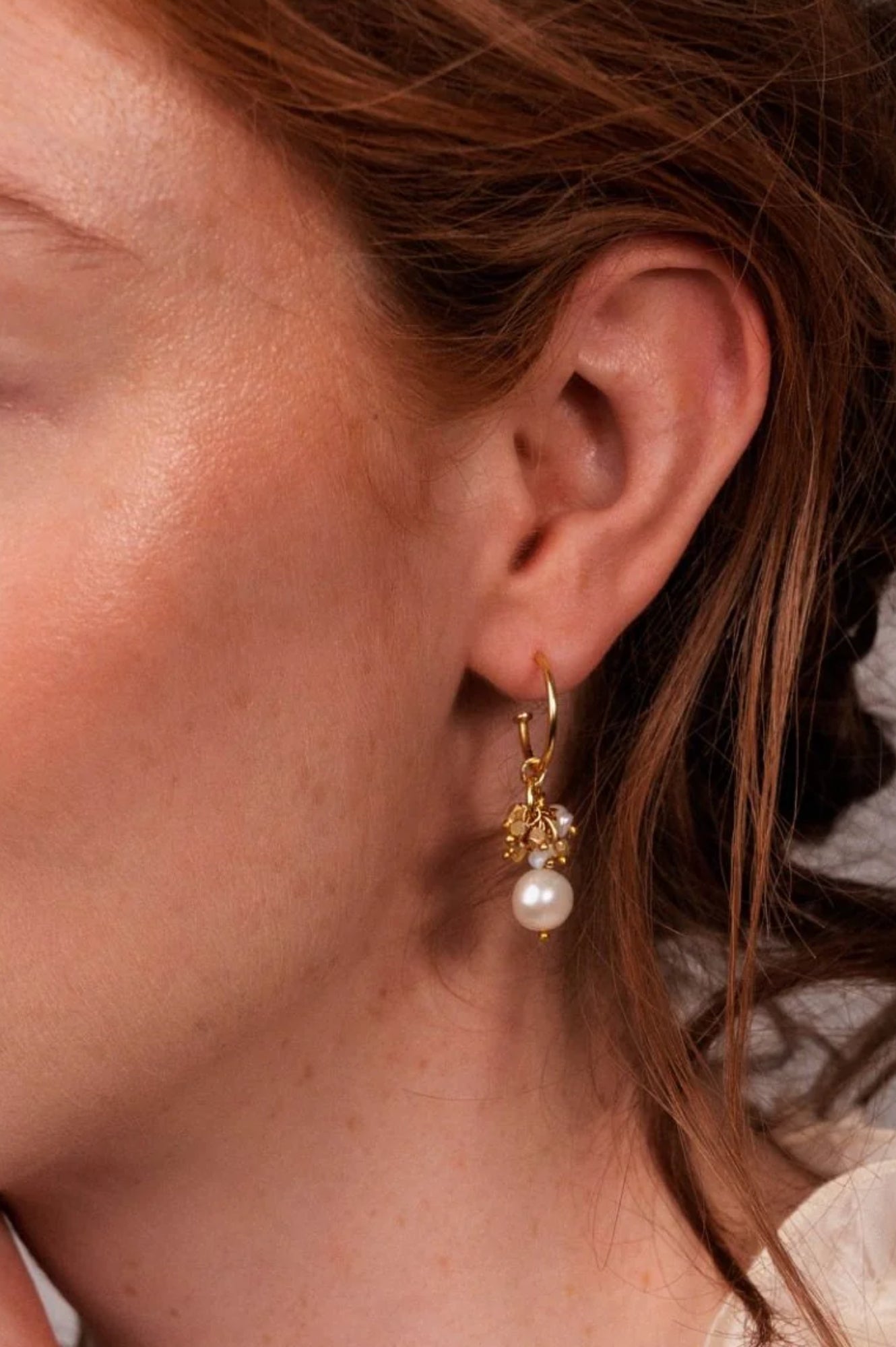 Hollie Gold Earrings for Women - Elegant Dainty Hoop Earrings for Everyday Wear | Perfect for Parties, Weddings & Office