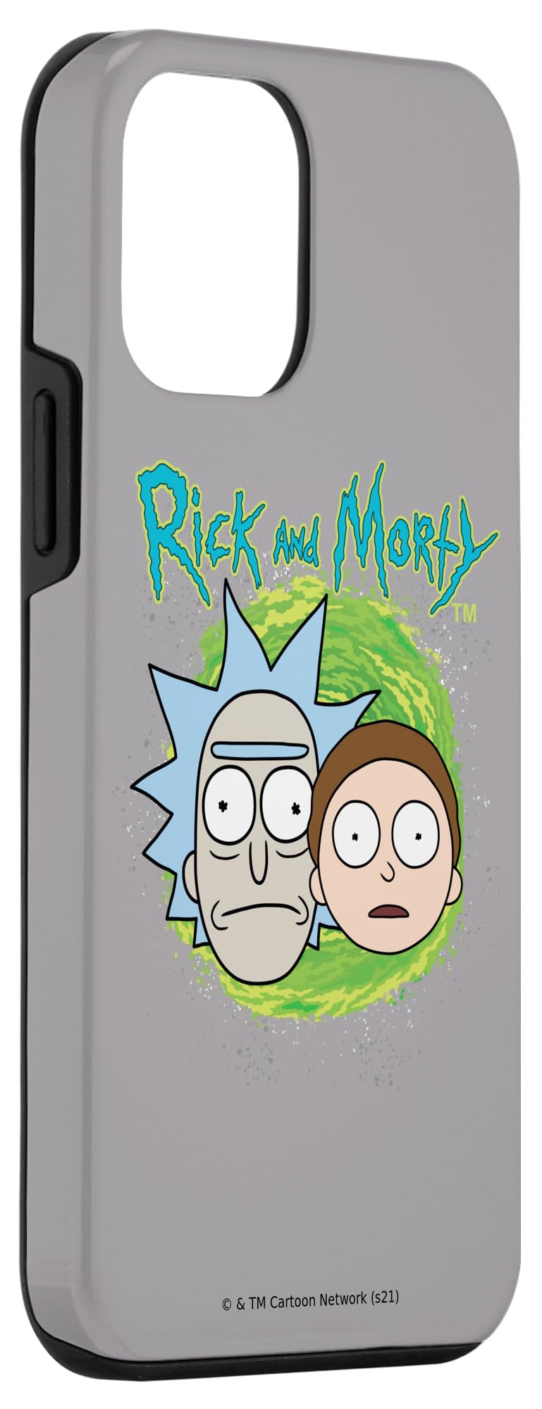 Rick and Morty Floating Heads iPhone 12 Mini Case - Slim Protective Phone Cover with Unique Cartoon Design - Perfect for Fans, Everyday Use & Gift Giving