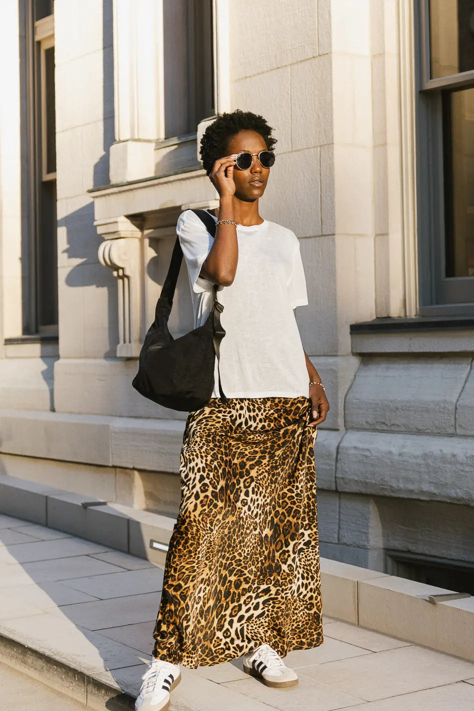 Farren Twofer Leopard Print Dress - Women's Animal Print Wrap Dress for Party & Night Out - Final Sale