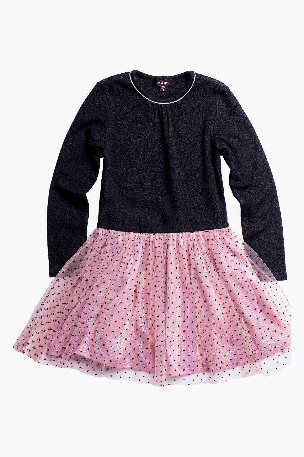 Imoga Samantha Iridescent Girls Dress - Sparkly & Shiny Party Dress for Kids, Perfect for Birthday Parties, Holidays & Special Occasions