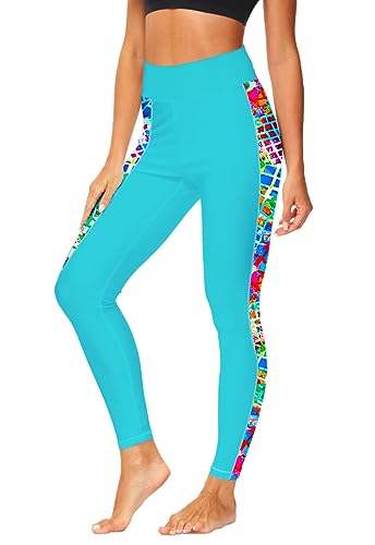 Aqua Multicolored