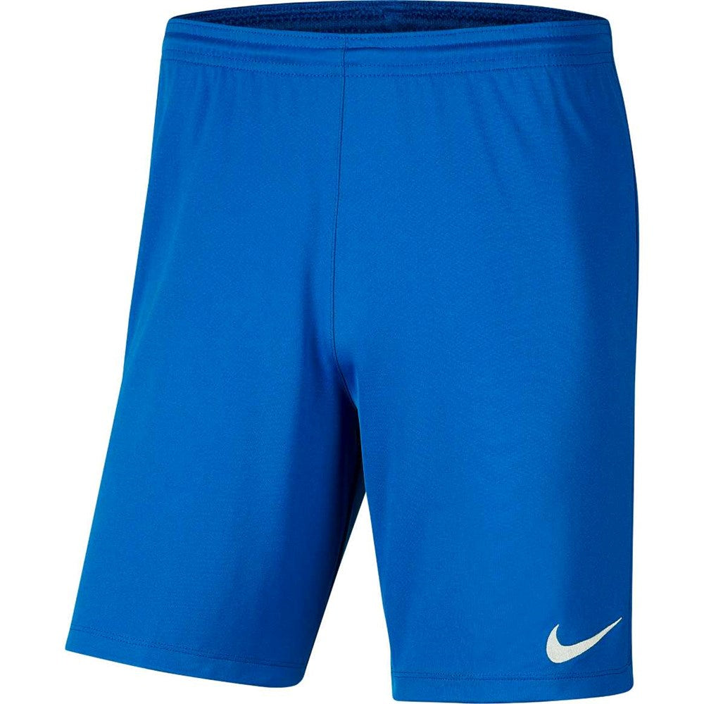 Nike Youth Park III Knit Shorts - Royal Blue - Comfortable Athletic Shorts for Boys & Girls - Perfect for Running, Basketball & Casual Wear