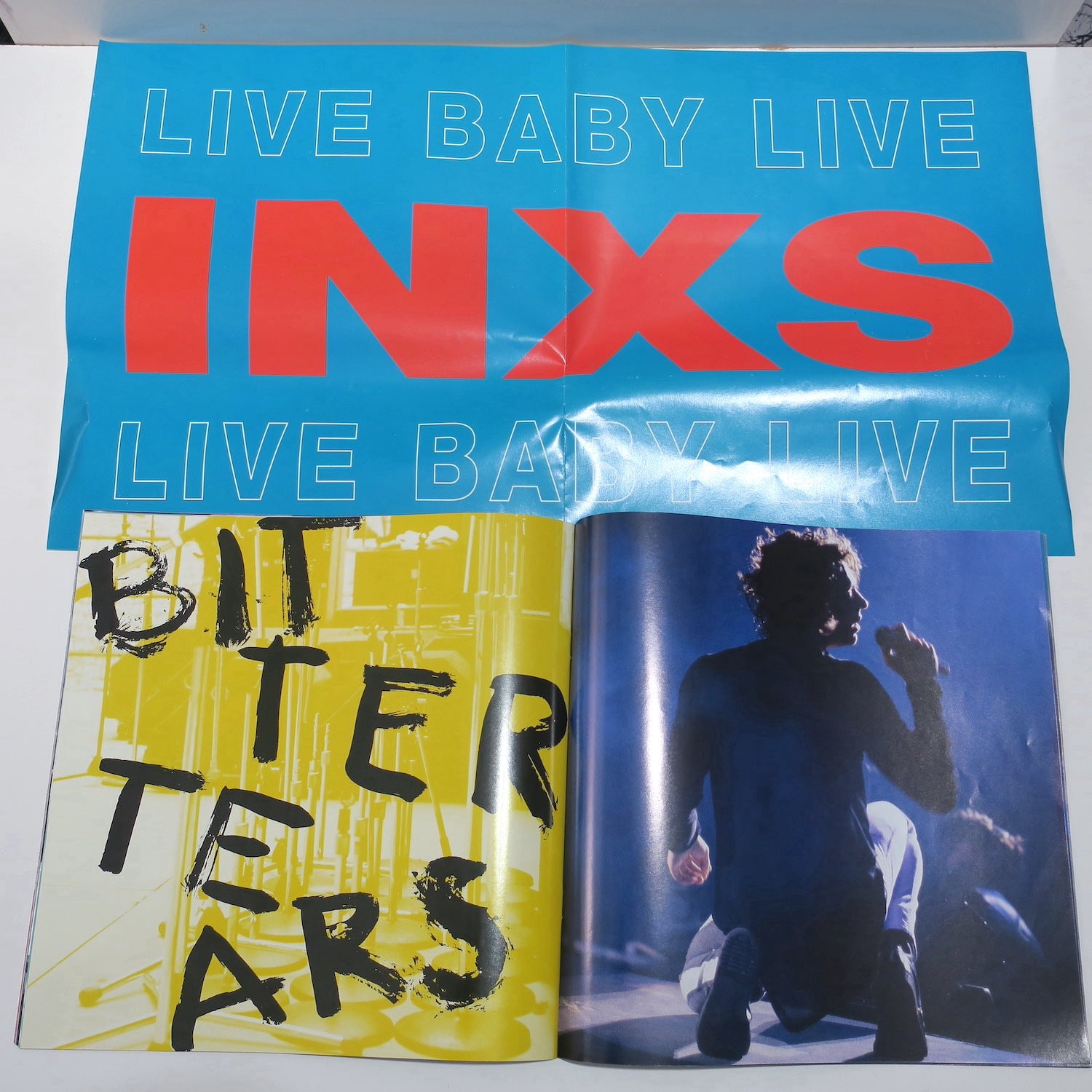 INXS 'Live Baby Live' Deluxe Box Set - CD, T-Shirt, Booklet & 2 Posters - Rare Australian Edition | Perfect for Music Collectors & INXS Fans