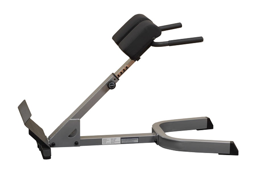 Body Solid 45 Degree Ab/Back Hyperextension Bench - Home Gym Equipment for Core Strength Training & Lower Back Workouts - Perfect for Home Fitness & Strength Training Routines